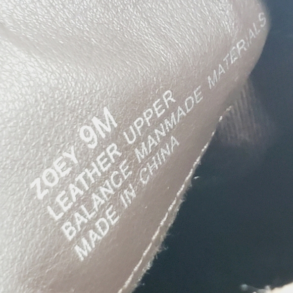 Me Too Zoey Leather Block Heel Round Toe Ankle Boots i36 - Picture 9 of 11